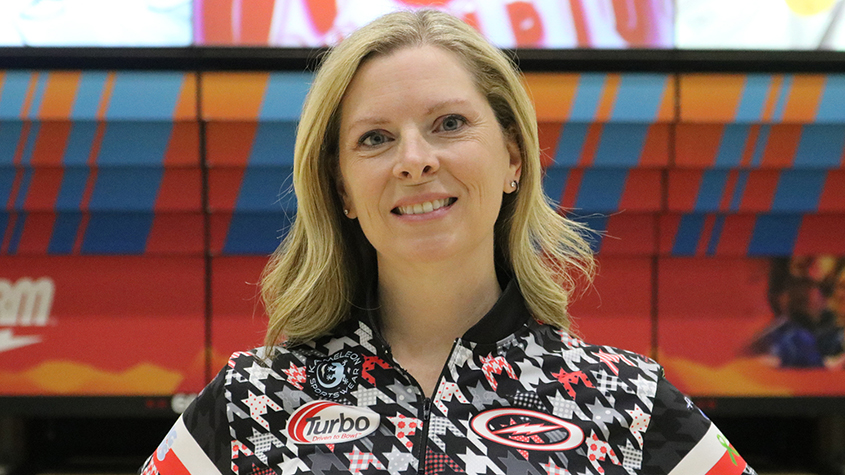 Genie Franklin at the 2024 USBC Women's Championships